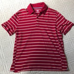 Red Nike polo